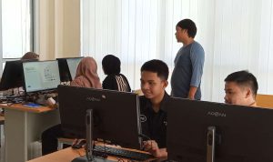 Foto pada saat pelatihan