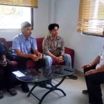 Audiensi Dinsos Sulbar dan RRI